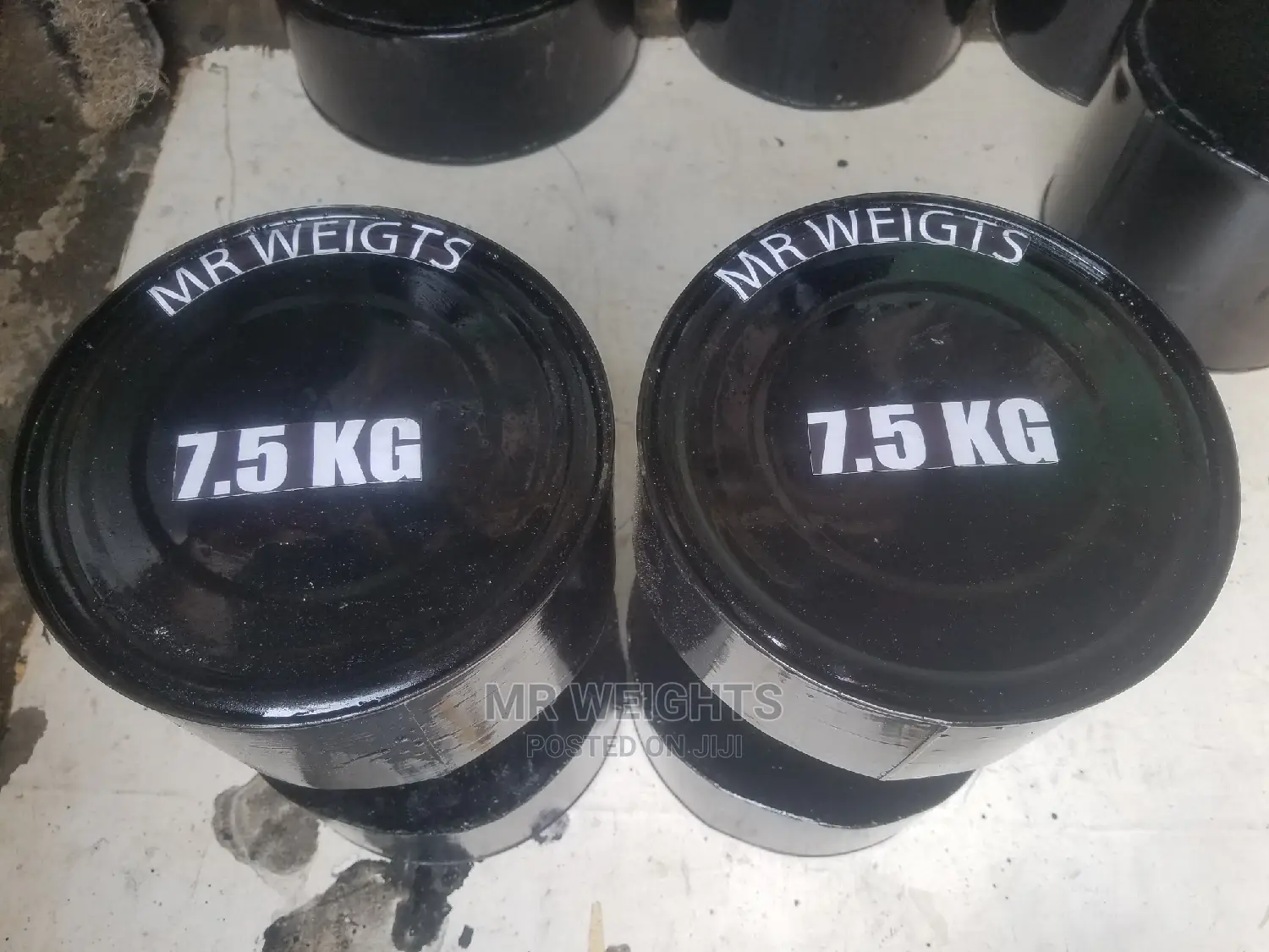 Concrete Home Dumbbells