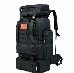 70L Large Military Tan Backpack Sports Camping Travel Bag