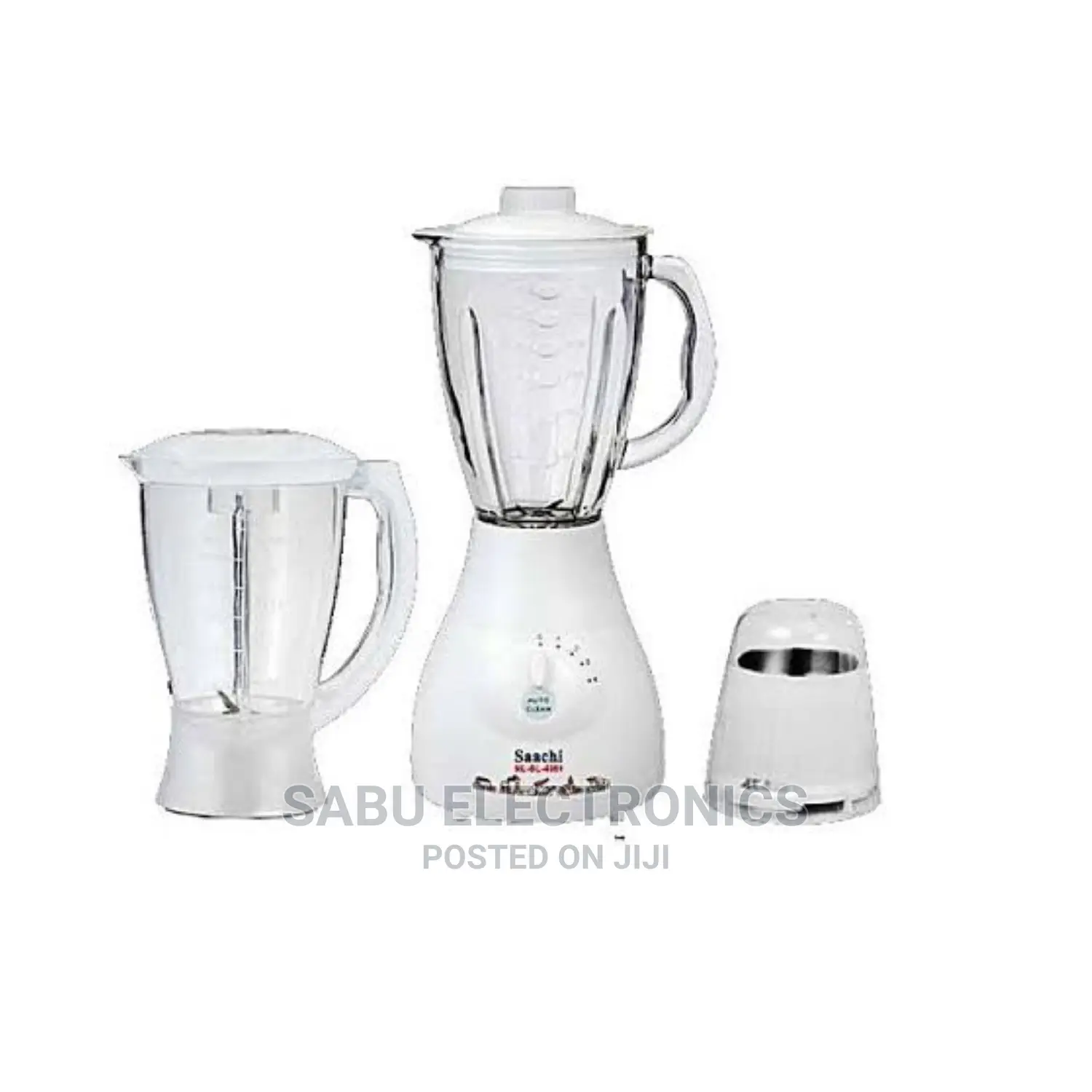 Heavy Duty Blender-3 in 1-Saachi-White