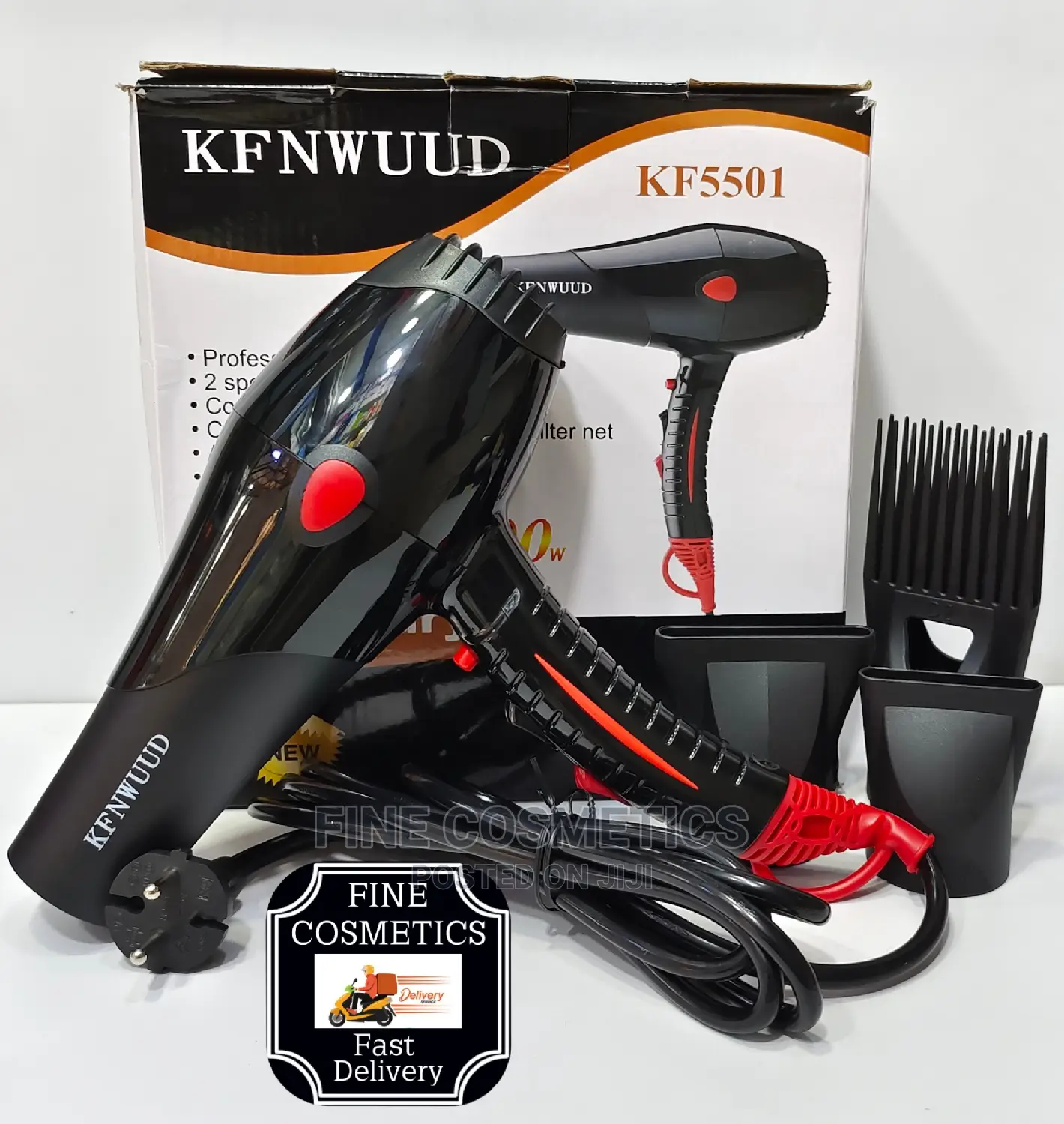 KFNWUUD Professional Hand Hair Dryer Ultra-Quiet Hair Blower
