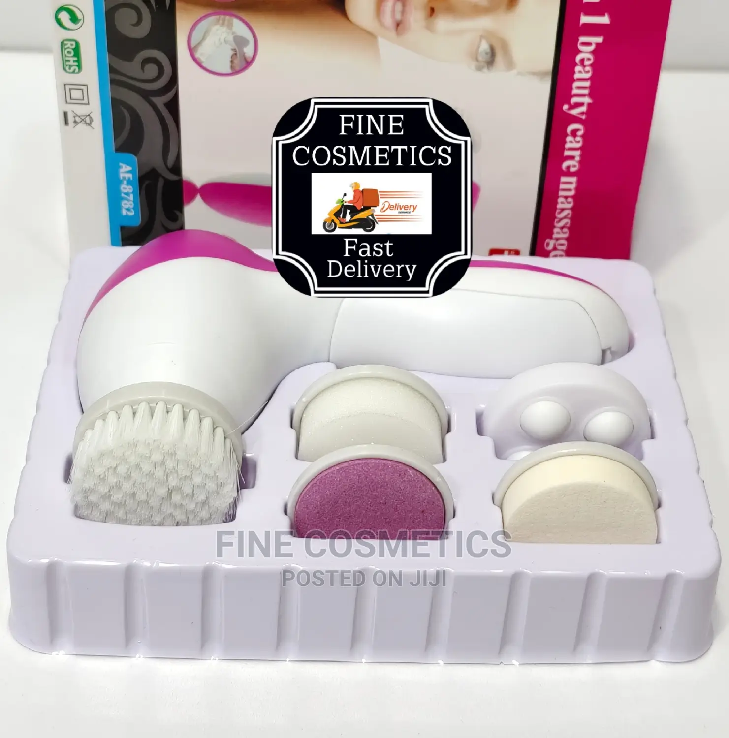 5-In-1 Beauty Care Massager Electric Facial Cleansing Brush