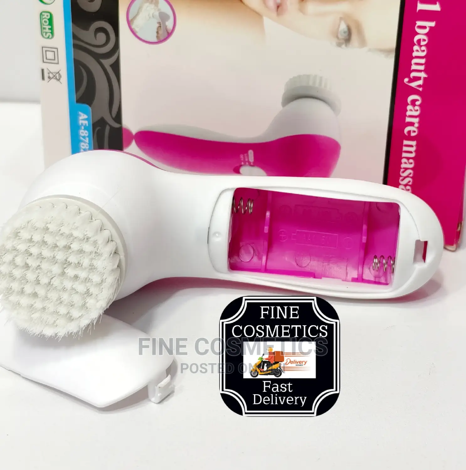 5-In-1 Beauty Care Massager Electric Facial Cleansing Brush