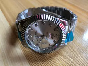 Original Silver Rolex Watch