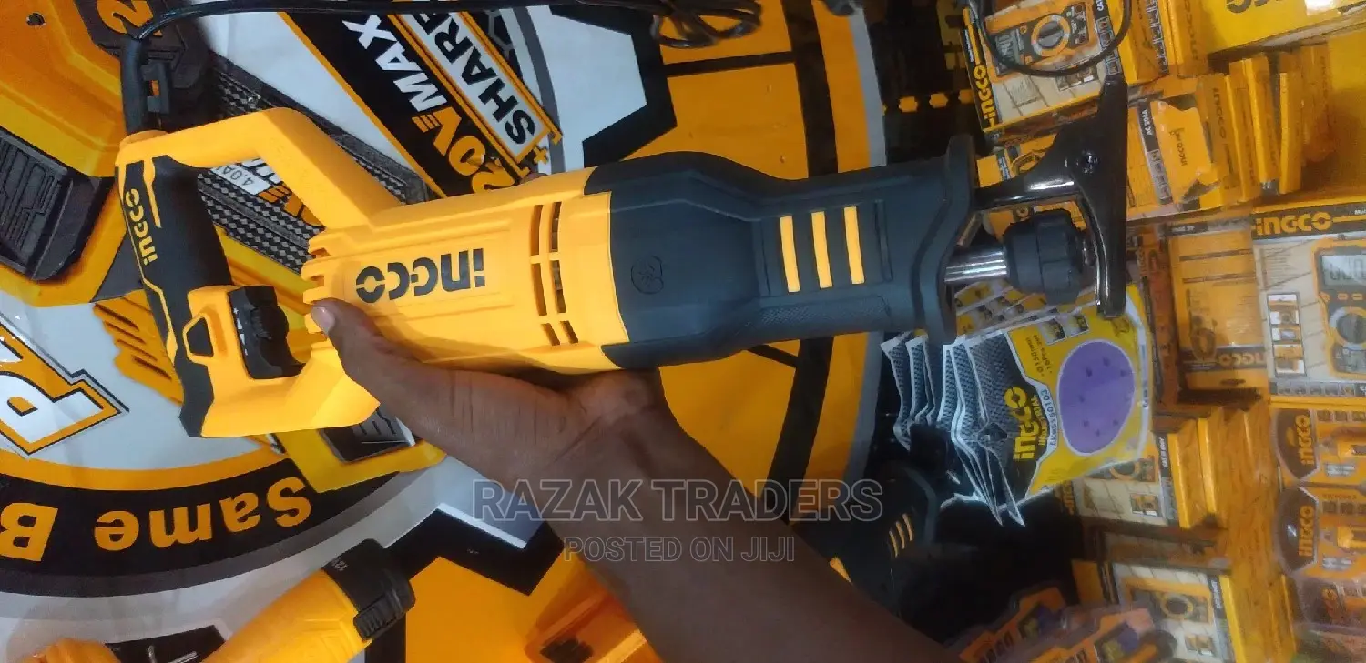 INGCO 20V Cordless Reciprocating Saw With 2 Blades