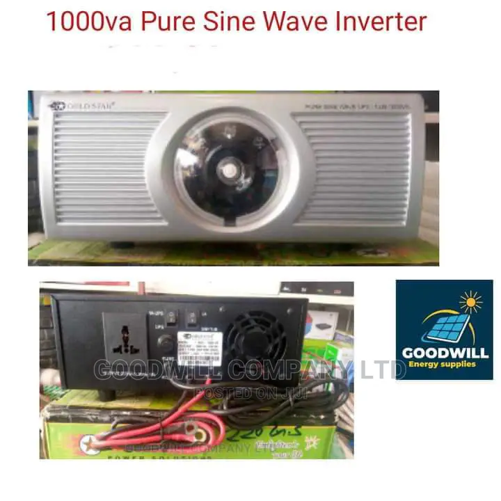 1000va/Watts Pure Sine Wave Inverter