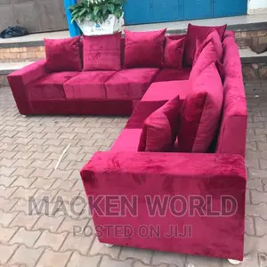 L Sofas Maroon Colour New