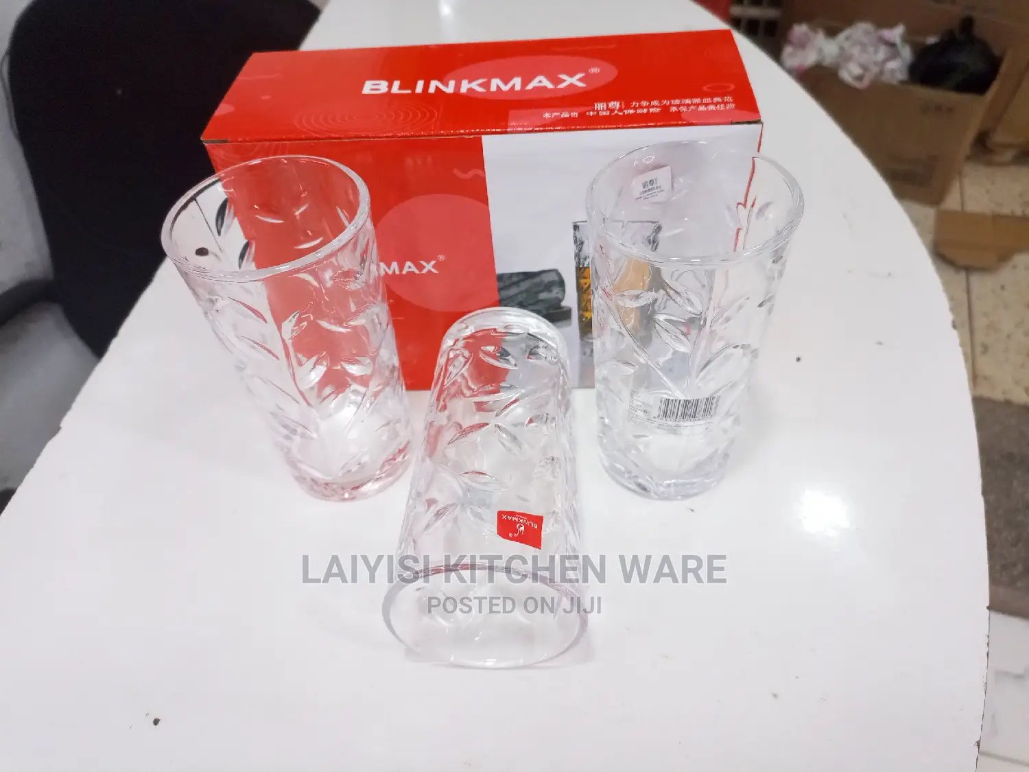 Adozen of Blikmax Heavy Juice,Beer,Millk,Water Glasses