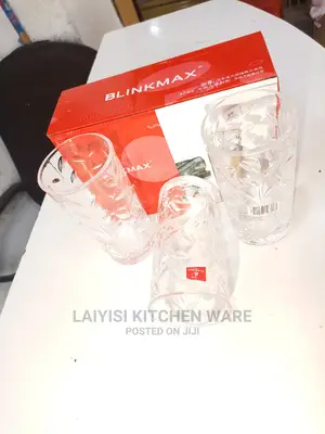 Adozen of Blikmax Heavy Juice,Beer,Millk,Water Glasses