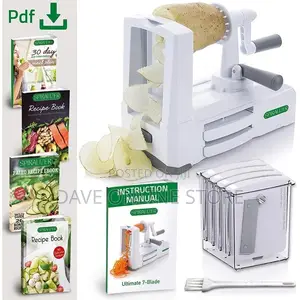 Spiralizer 7-Blade Vegetable Slicer