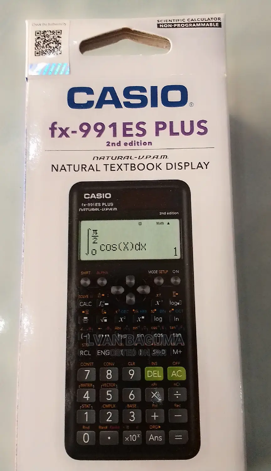 Original Casio Fx-991 Es Plus Scientific Calculator