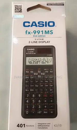 Casio Fx-991ms Scientific Calculator - 2nd Edition