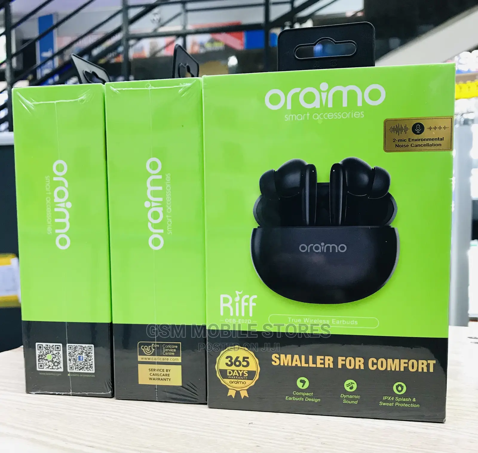 Oraimo Riff Smaller for Comfort True Wireless Earbuds