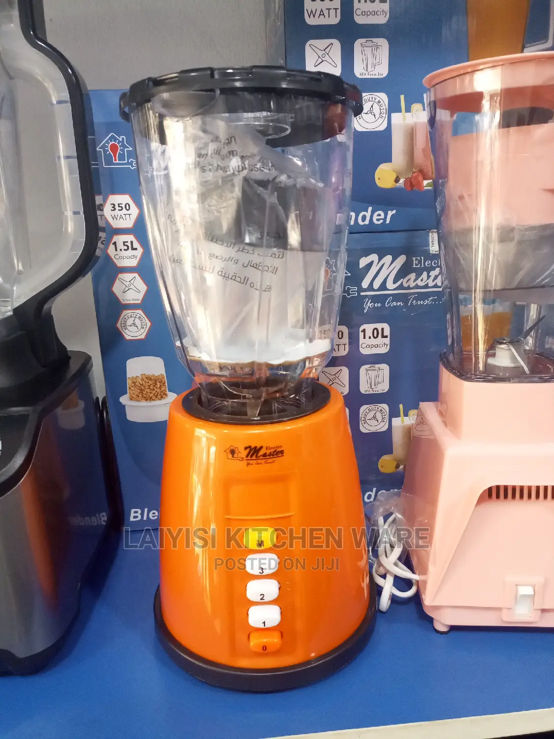 Electro Master Button Blender Original