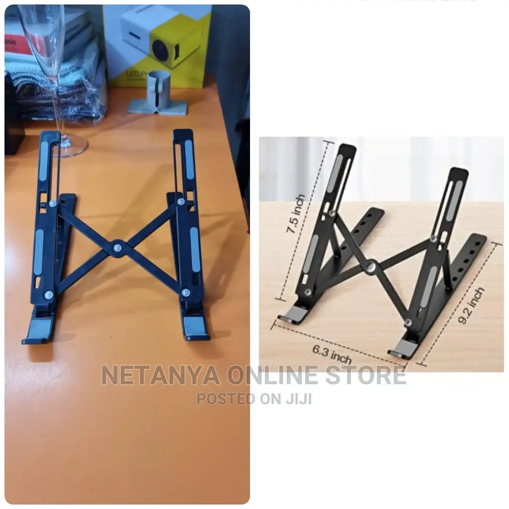 Adjustable Plastic Laptop Stand