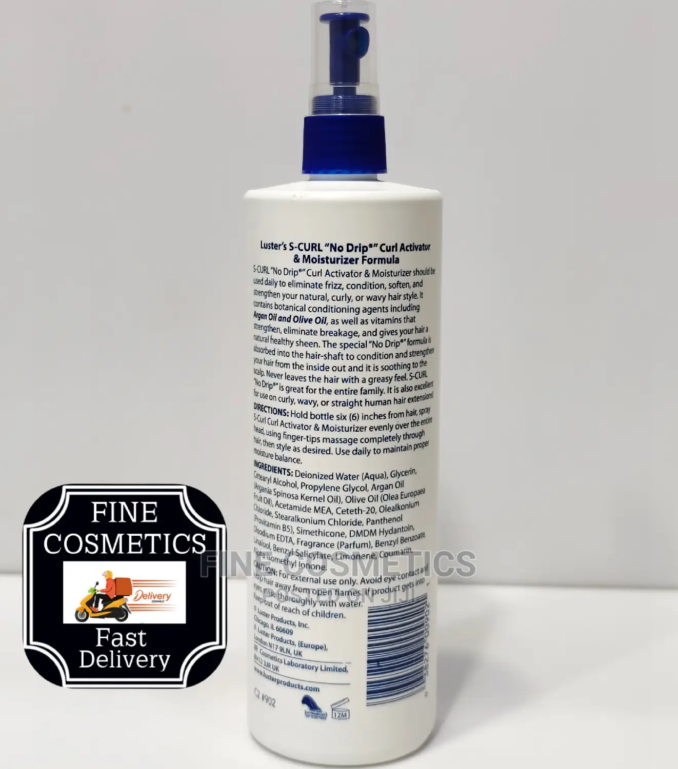 S-curl No Drip Curl Activator Moisture Hair Spray Big 473ml