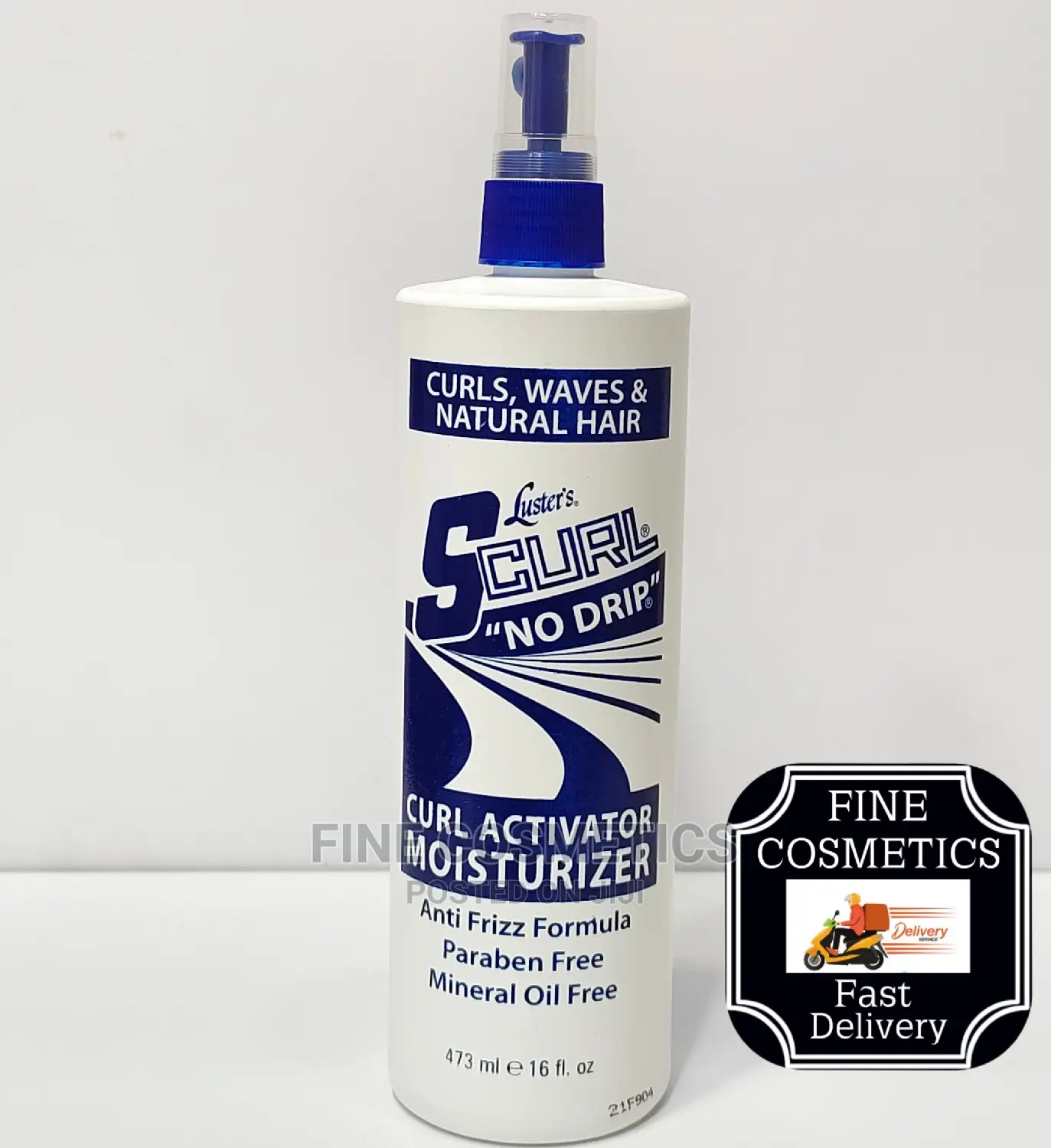 S-curl No Drip Curl Activator Moisture Hair Spray Big 473ml