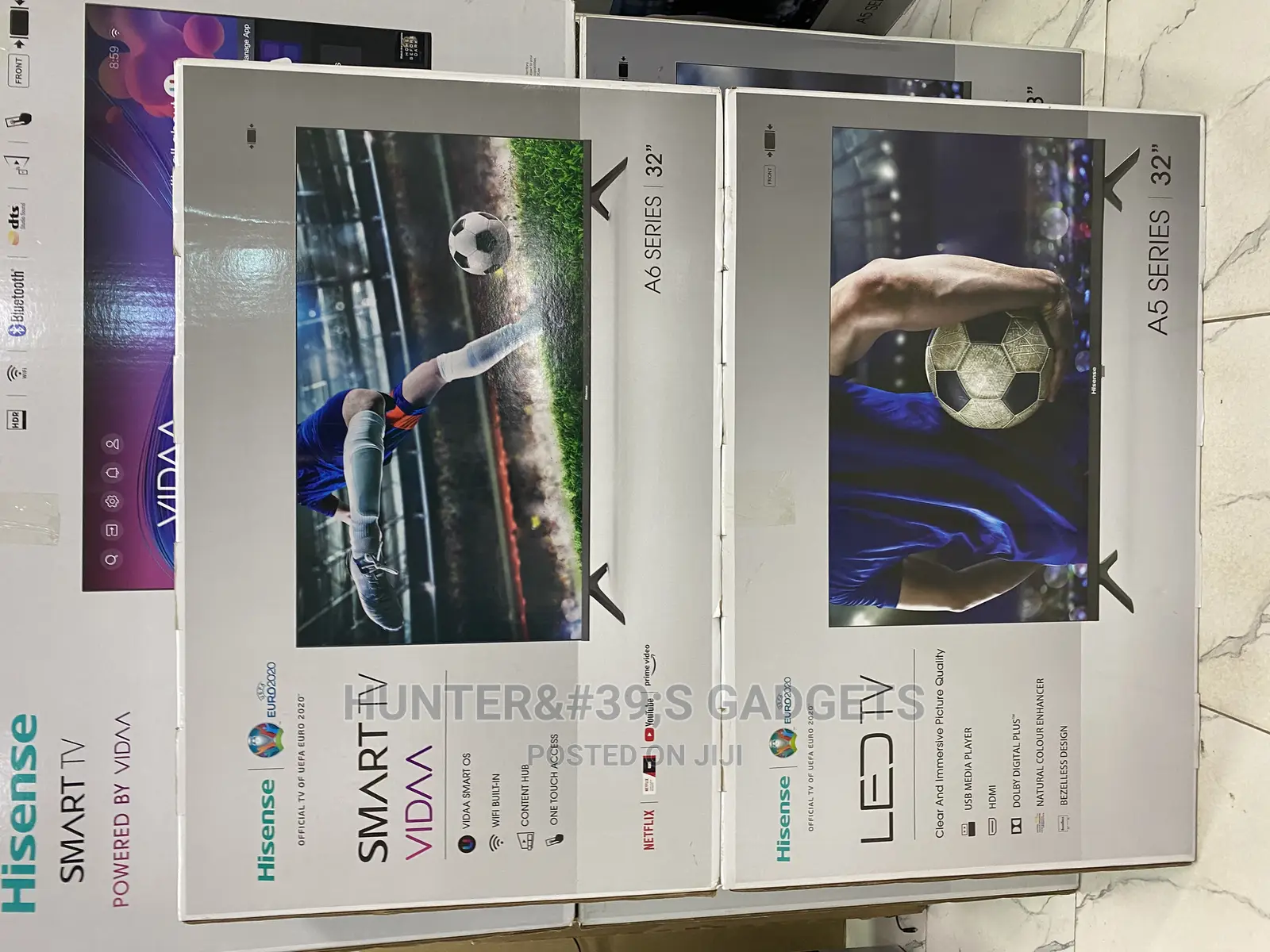 Hisense 32inch Digital Frameless Tv at 630000/- Smart at 750