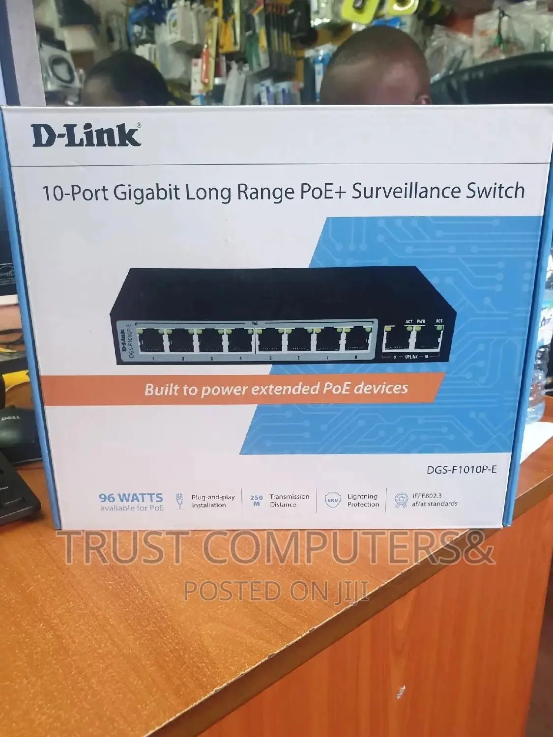 D Link 8port Poe Surveillance Switch