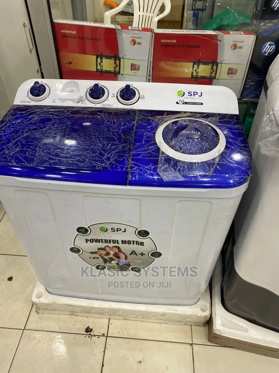 Spj Twin Tub Washing Machine 7kgs
