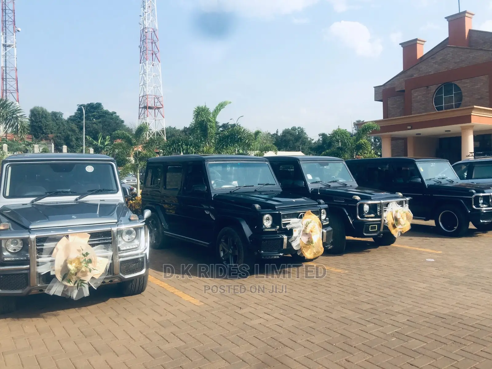 Cross Countries G Class for Weddings