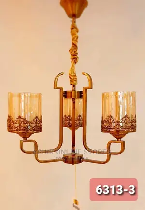 Goldish Ceiling Light