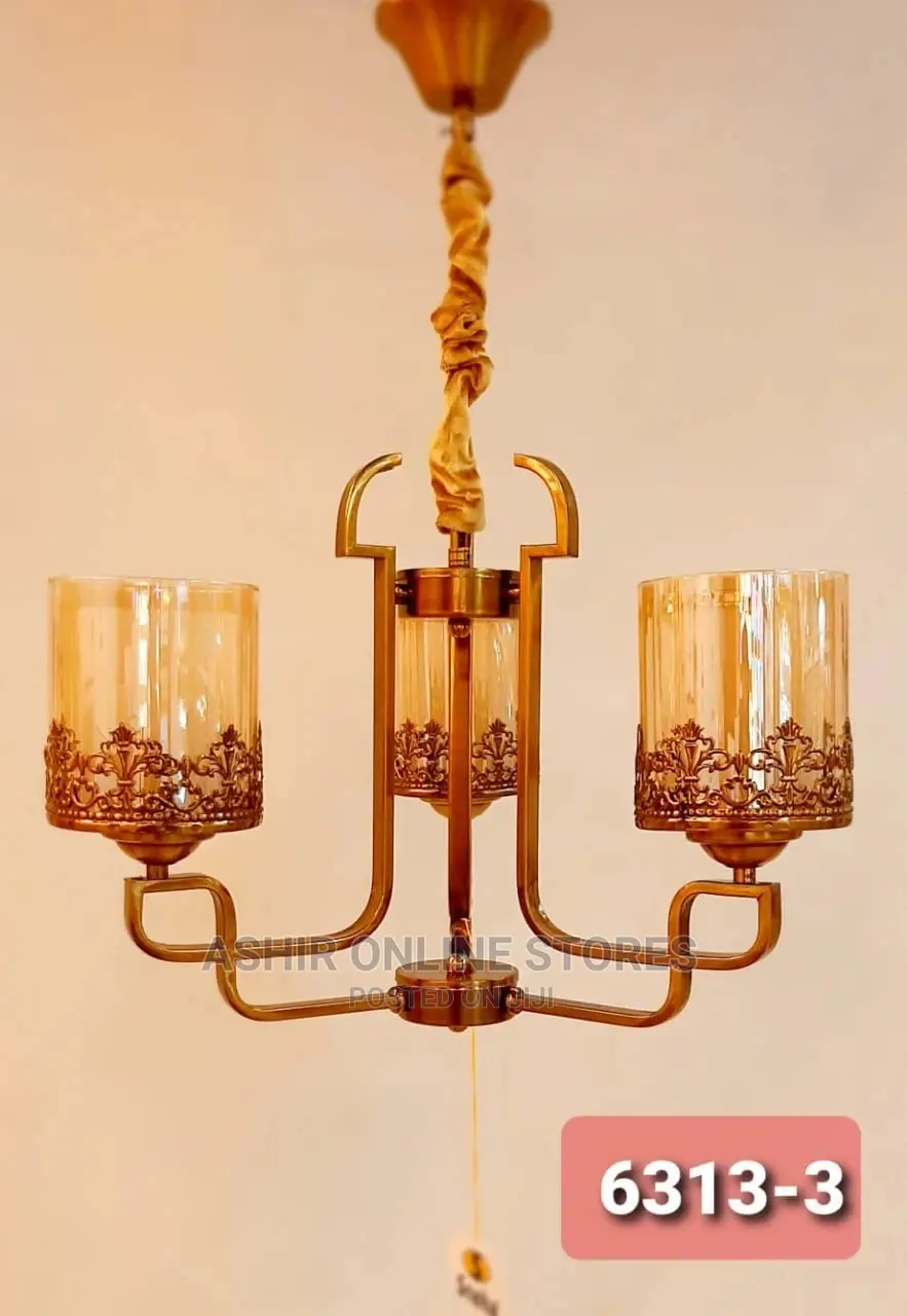 Goldish Ceiling Light