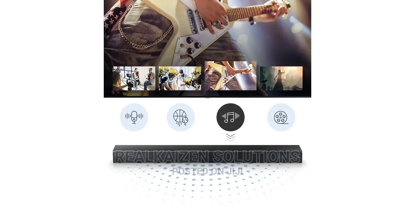 SAMSUNG Sound+ Smart Wireless Soundbar 450W