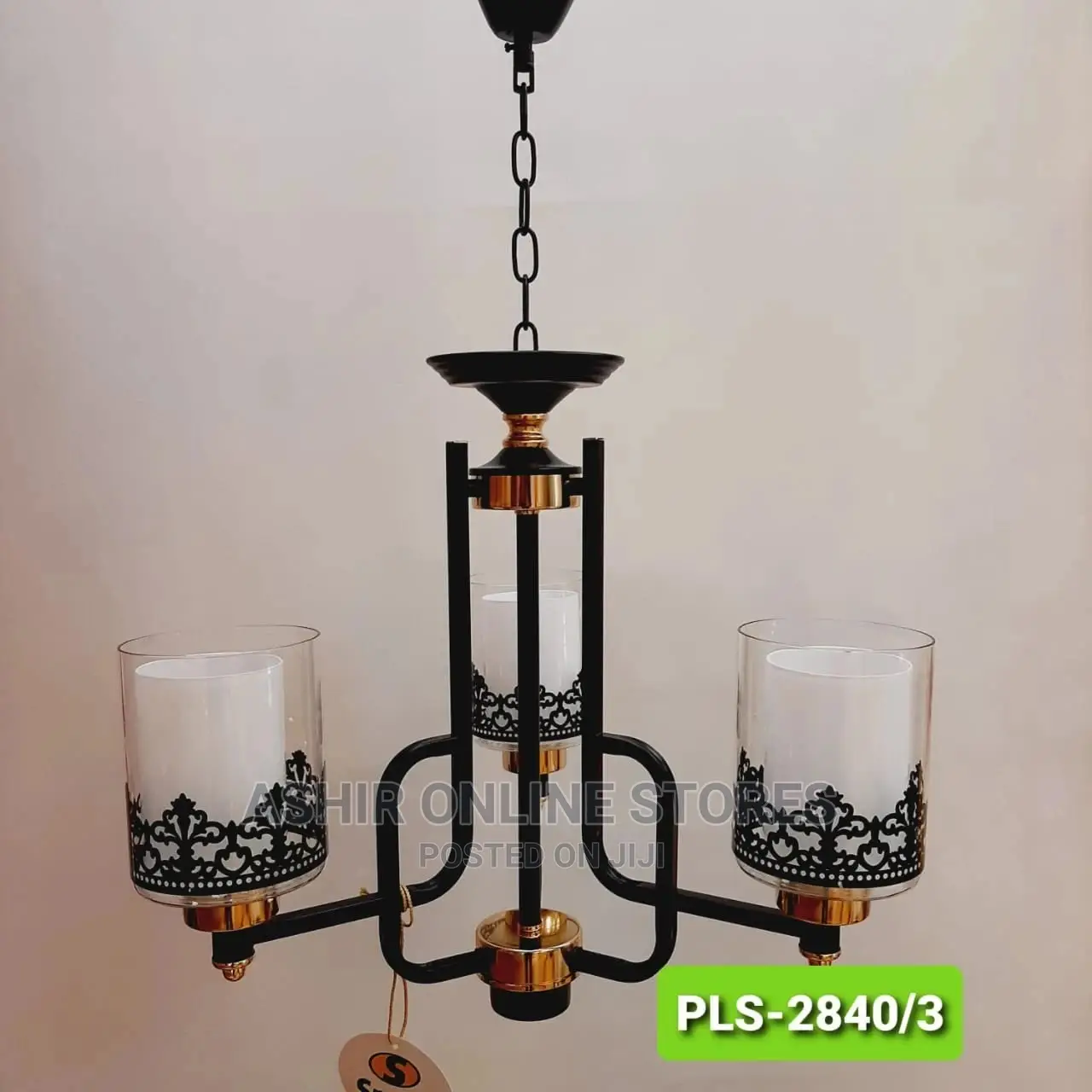 White and Black Pendant Lamp