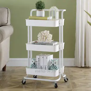 Metallic Trolley (3layers)