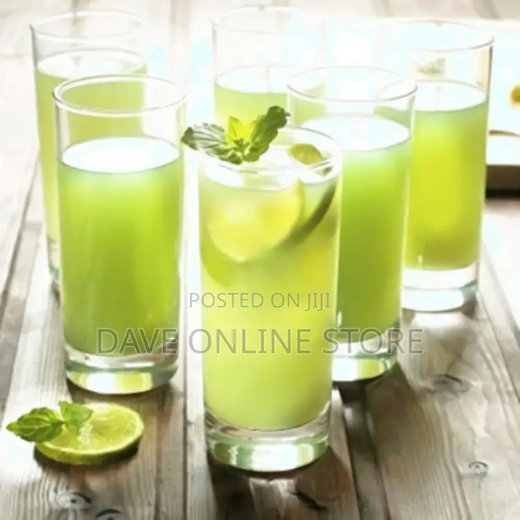 6 Pieces Glasses for Drinking Juice and Beer - Clear