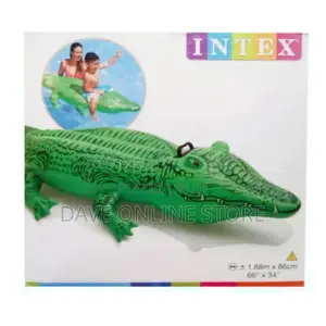 Intex Inflatable Crocodile Swimming Pool Floater Kids