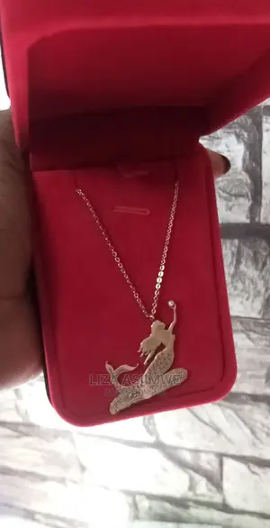 Clasy, Simple and Unique Lady Necklace Available With a Box