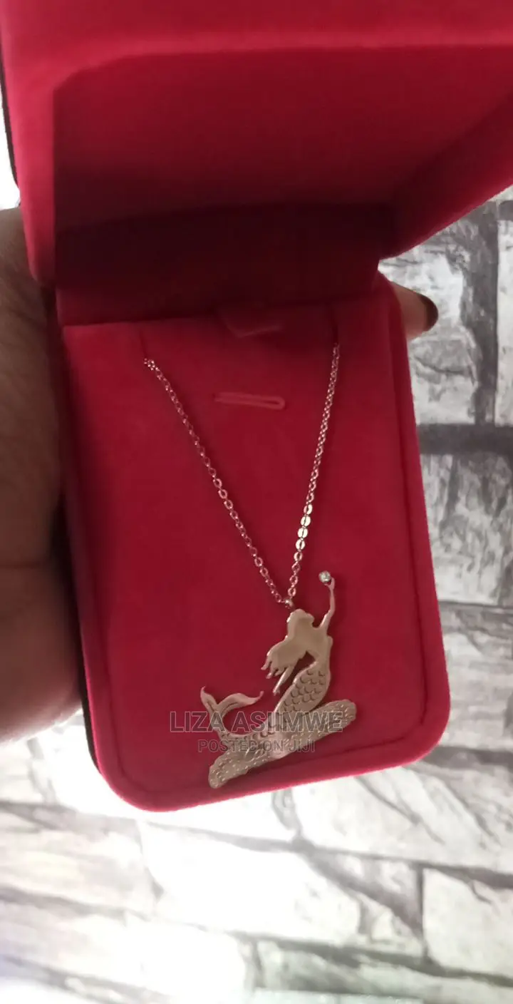 Clasy, Simple and Unique Lady Necklace Available With a Box
