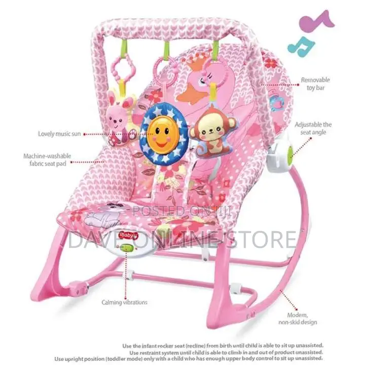 I Baby Baby/ Toddler Rocker Chair - Multicolor