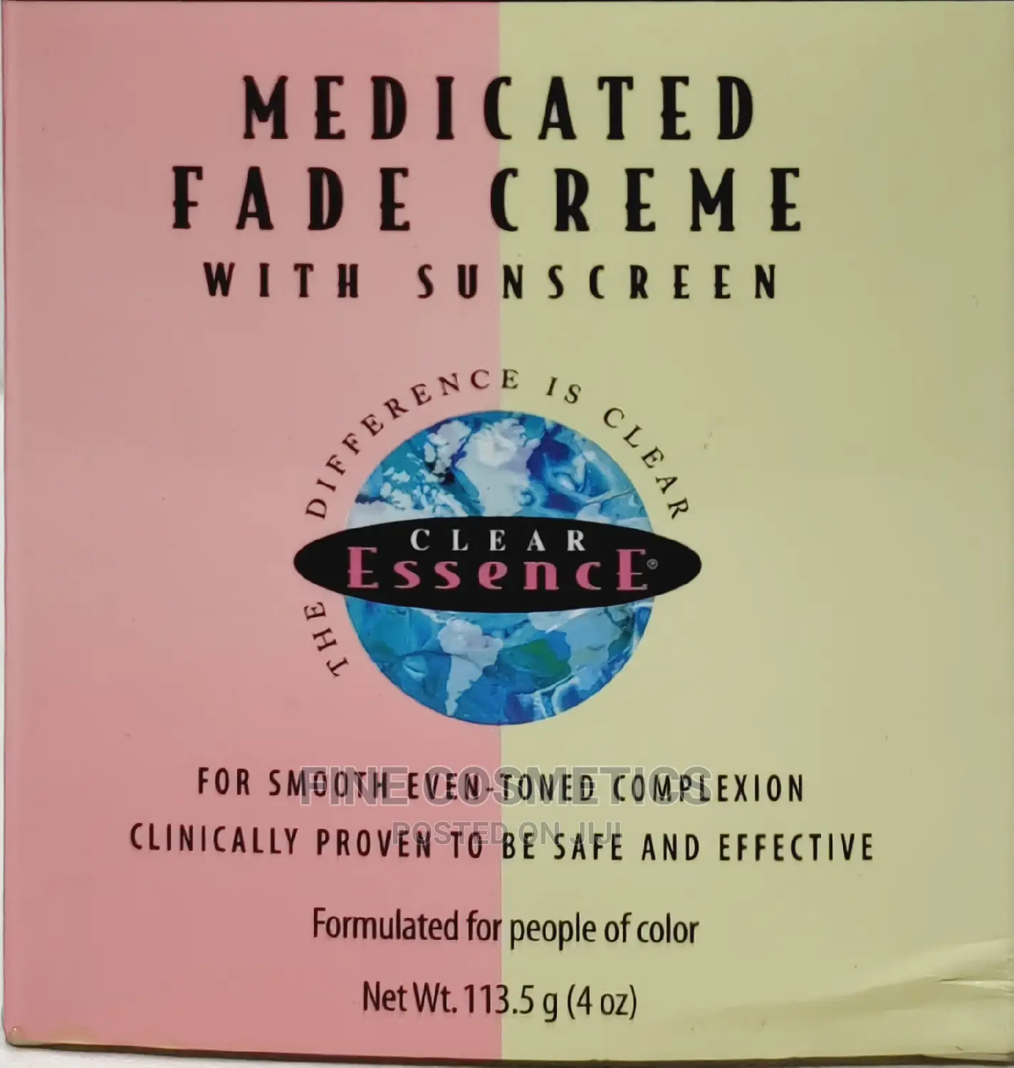 Original Clear Essence Platinum Line Medicated Fade Cream