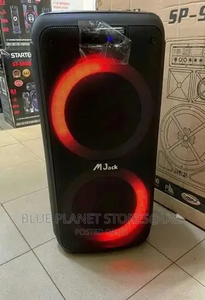 Mjack "10" Partybox + 2 Wireless Microphones... [MJ-1010]