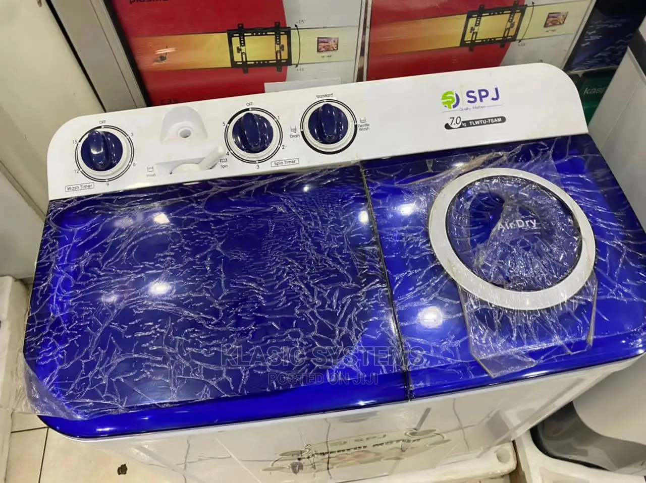 Spj Twin Tub Washing Machine 10 Kgs