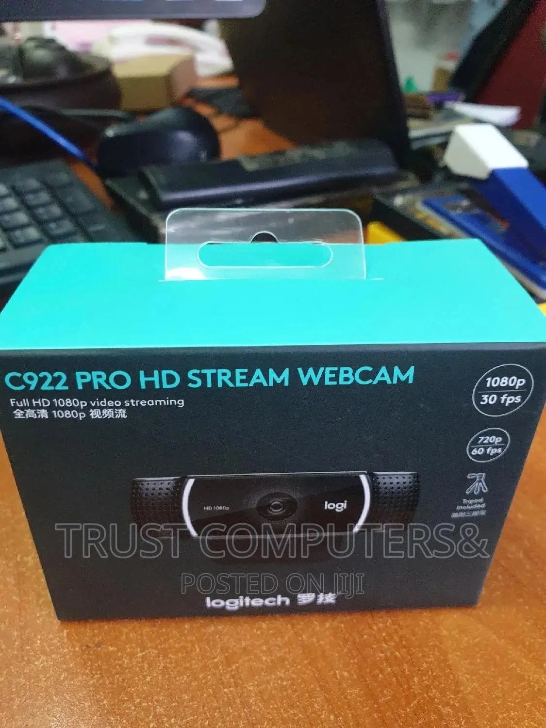 Logitech C922 Webcam 1080p