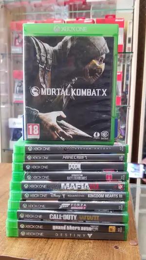 Photo - Xbox One Games and Mortal Kombat X