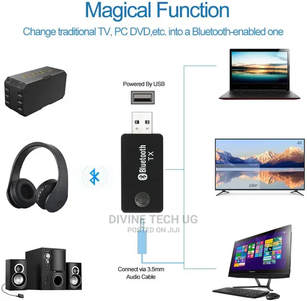 Bluetooth Transmitter for TV, Subwoofers,Home Theater in Central