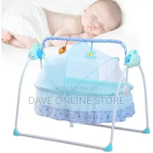 Electric Automatic Baby Rocker,Swing Craddle Bed Bluetooth