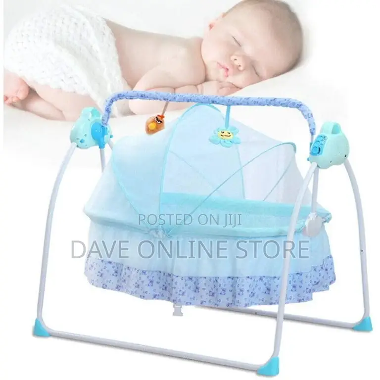 Electric Automatic Baby Rocker,Swing Craddle Bed Bluetooth