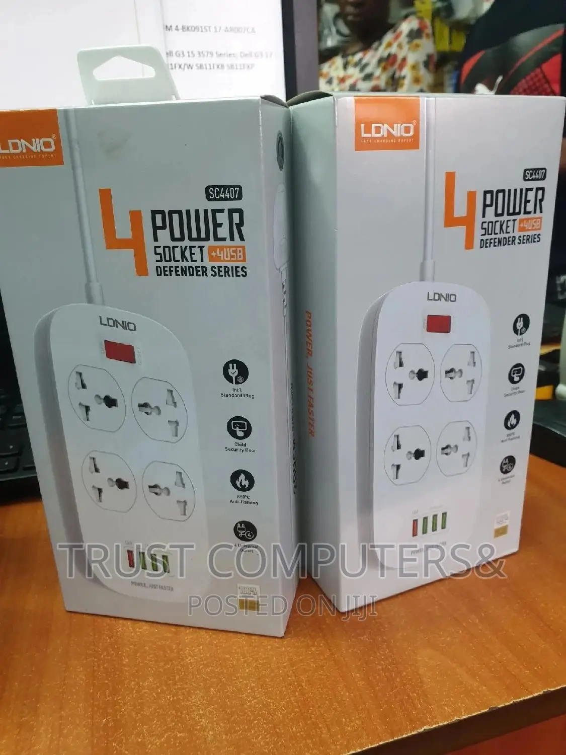 Power Extension With 4 Usb Ports