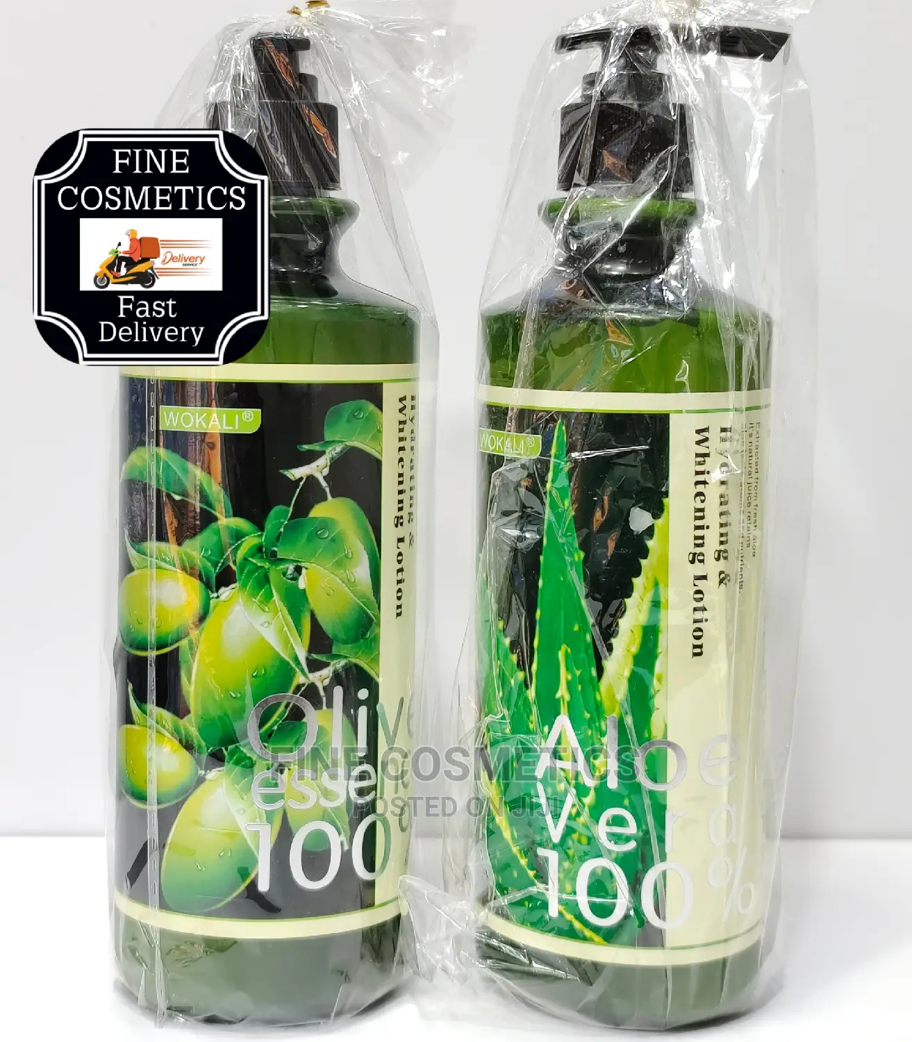 Fruit Of Wokali Qianyi Aloe Vera And Olive Essence Lotion
