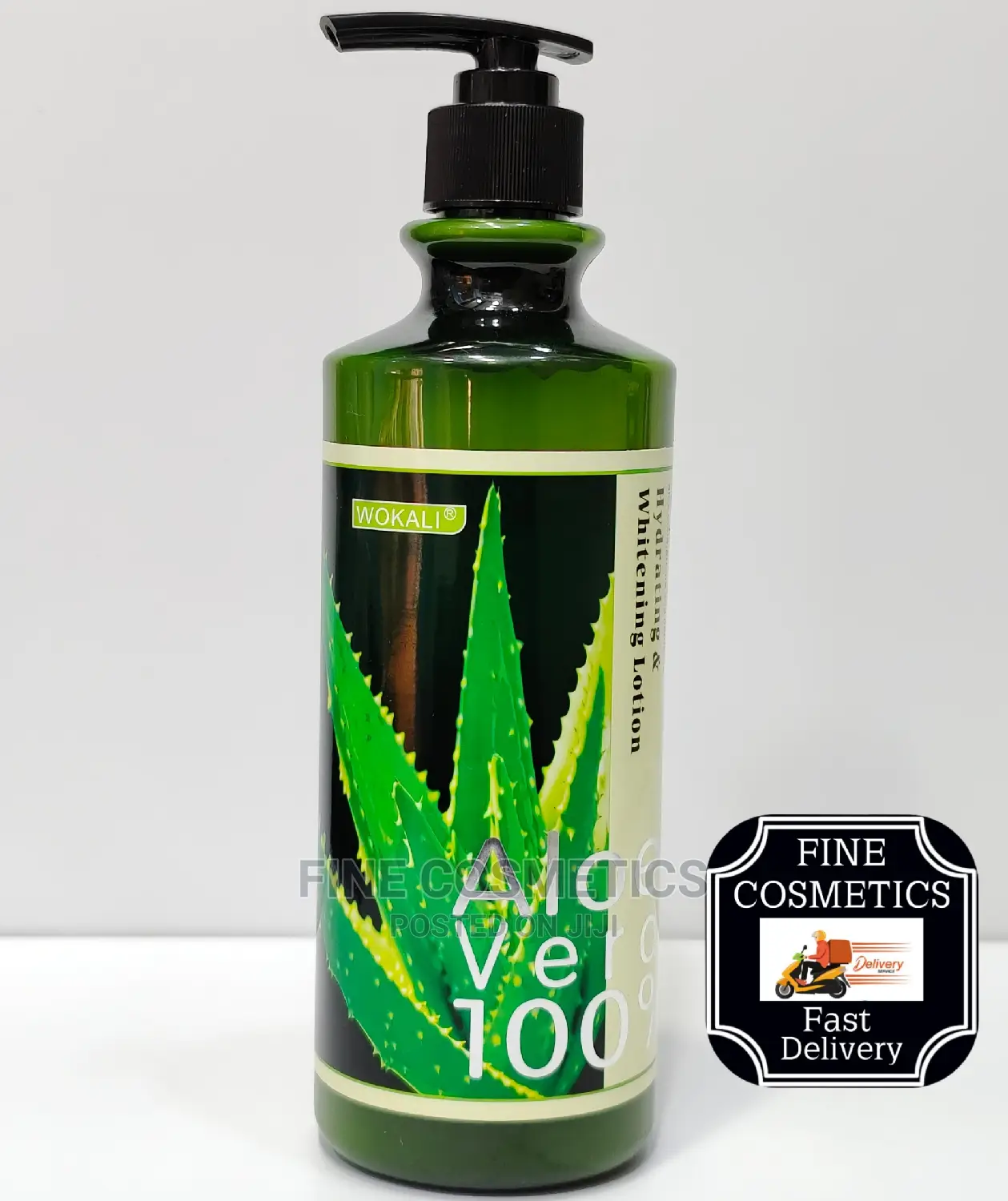 Fruit Of WOKALI 100% Aloe Vera Professional Care Body Lotion