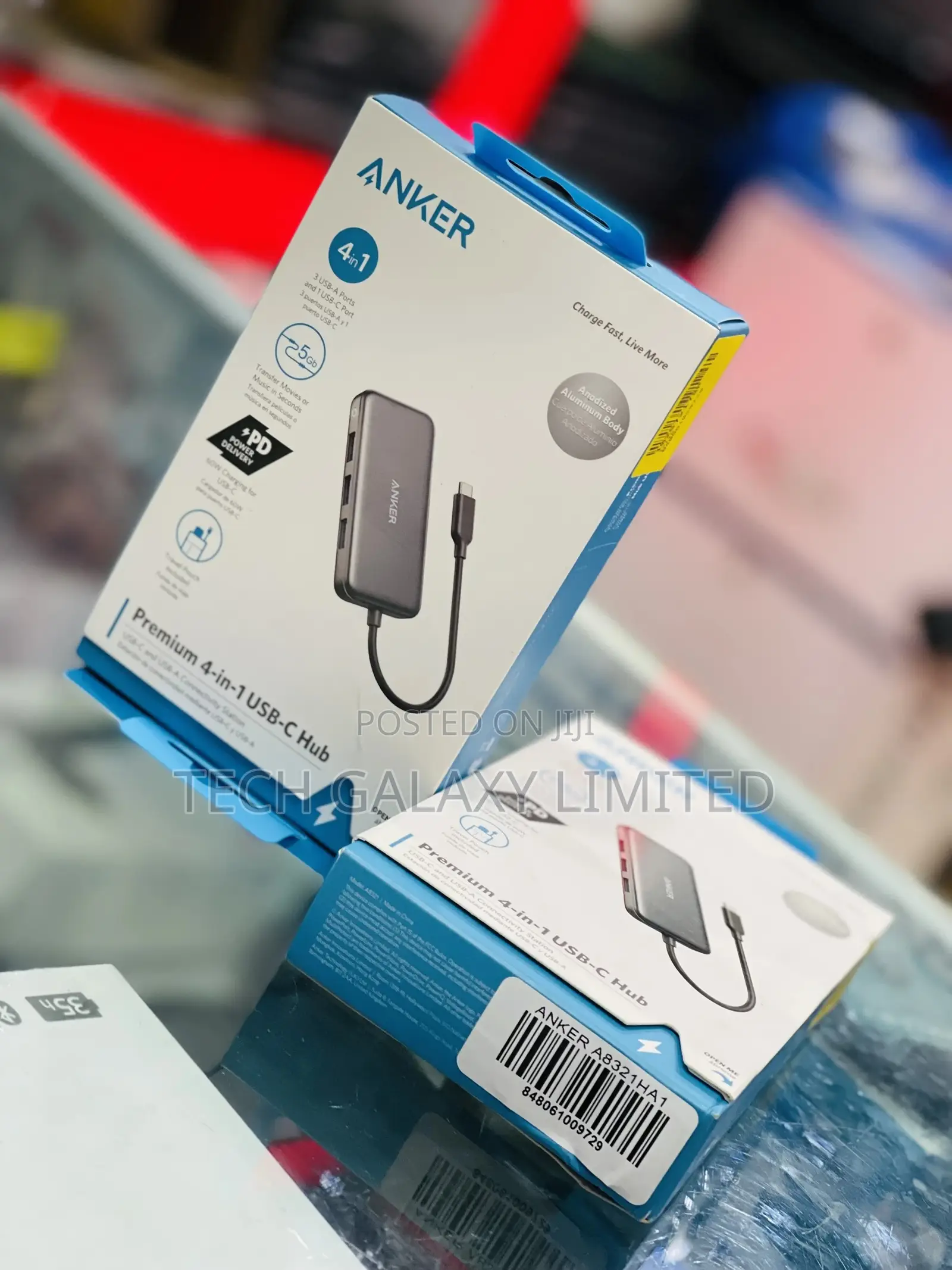 Anker 4 in 1 Usb Type C Hub With 65w Power Delivery