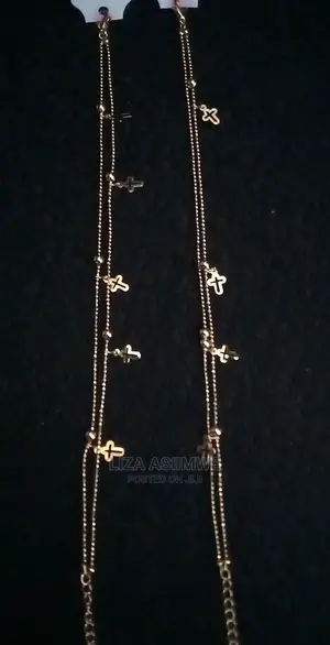 Anklets Available With Cross Charm's
