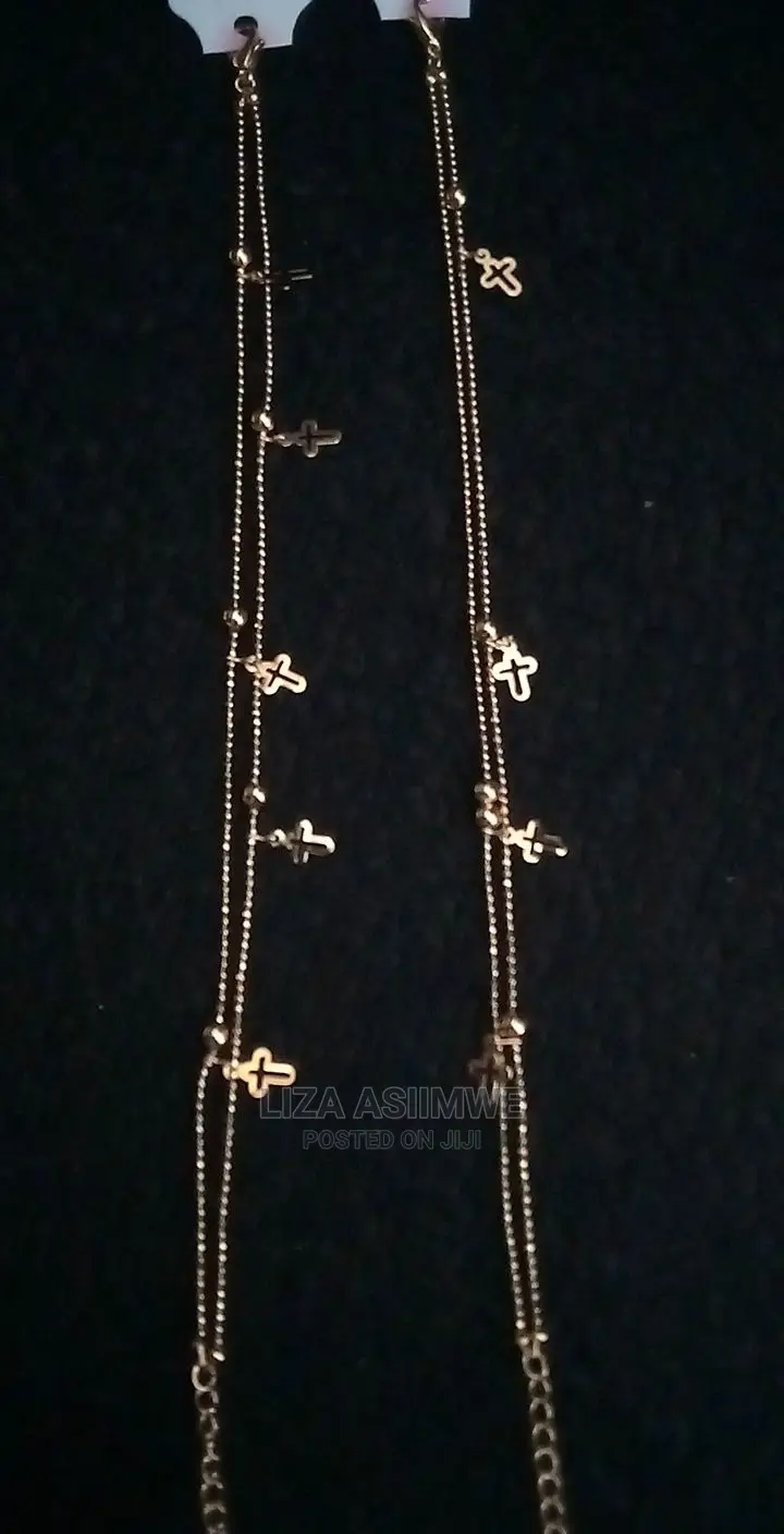 Anklets Available With Cross Charm's