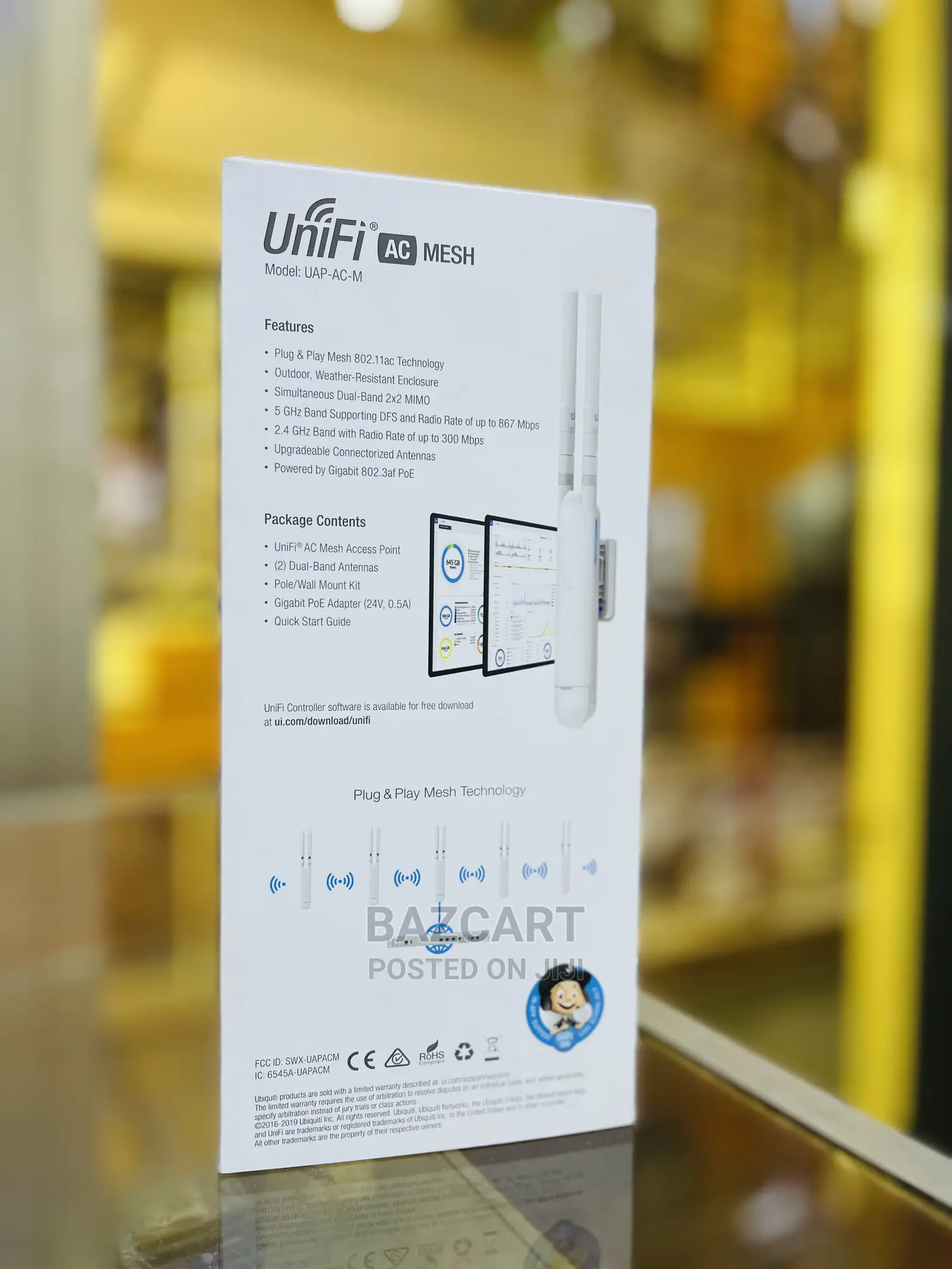 Unifi Ac Mesh Wide-Area In/Out Dual-Band Access Point