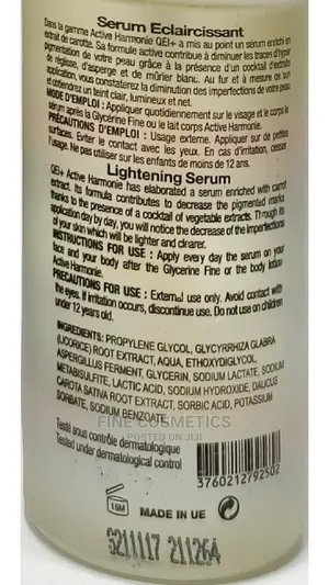 ORIGINAL QEI+ Paris Active Harmonie Reparateur Carrot Serum